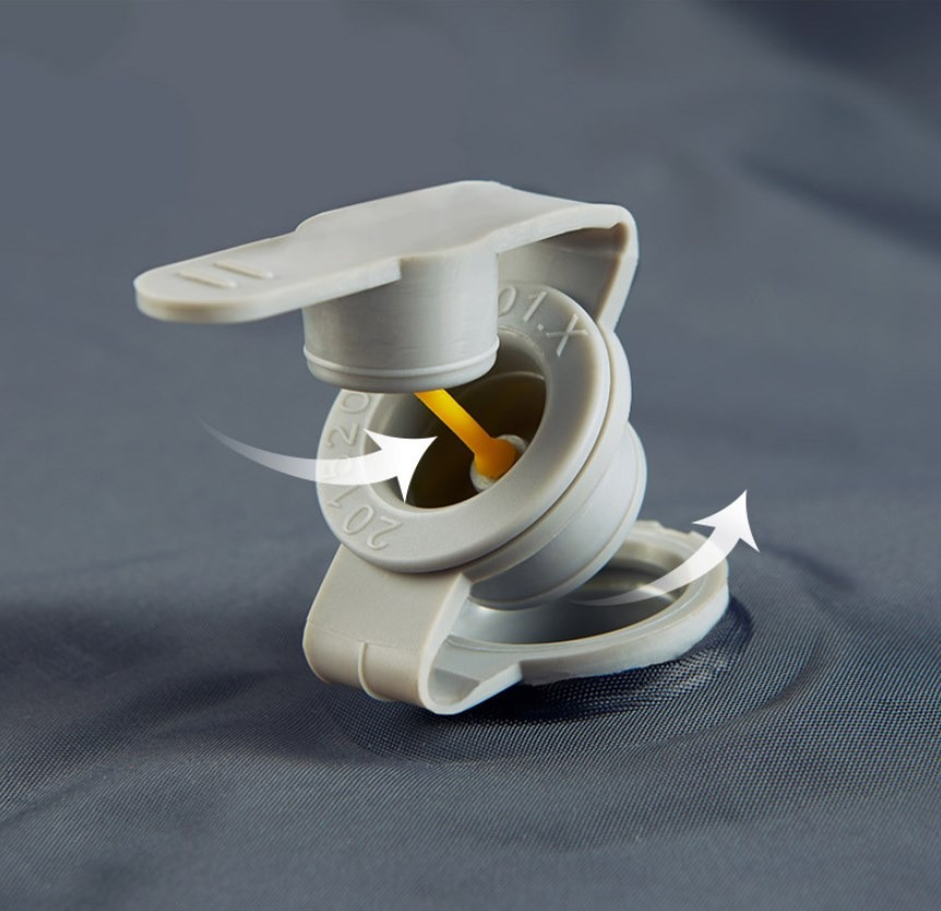 Килимок самонадувний двомісний з подушкою Naturehike NH18Q010-D, 25 мм, синій Киев - изображение 7