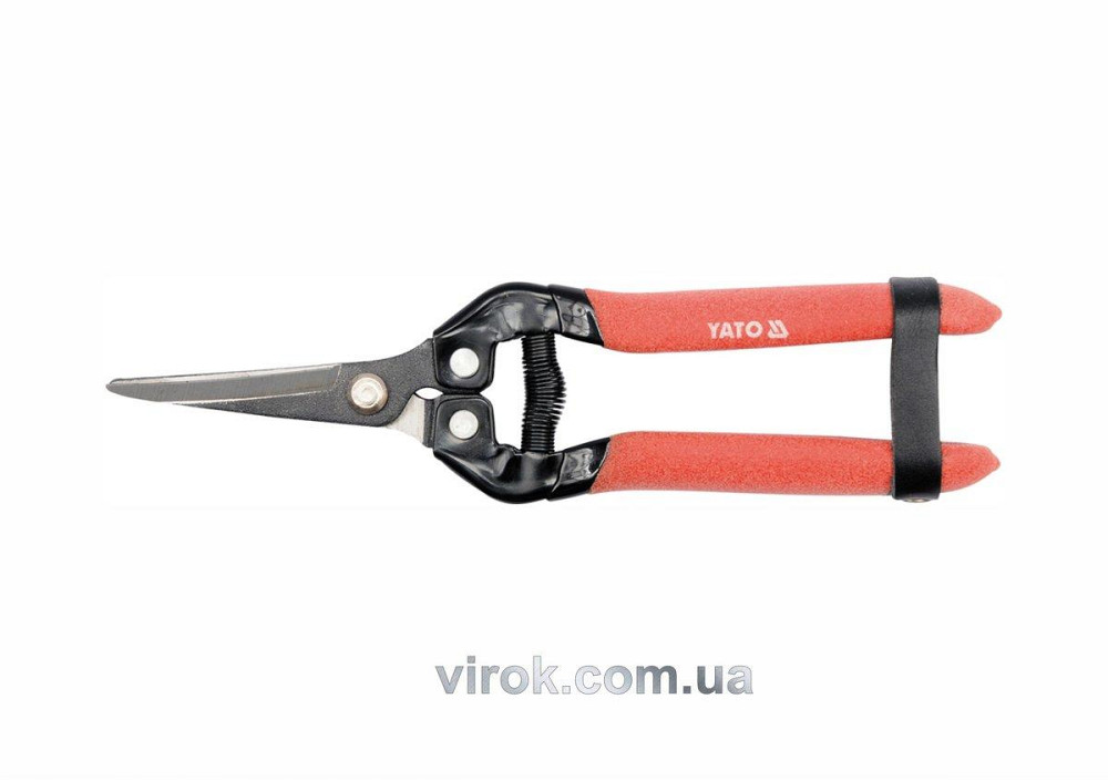 Сікатор вигнутий YATO 15 мм 185 мм Одеса - фото 1