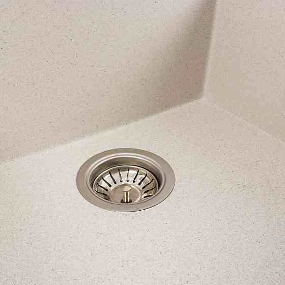 PLATINUM Гранітна мийка для кухні Platinum 9651 ATLAS матова Біла в крапку Київ