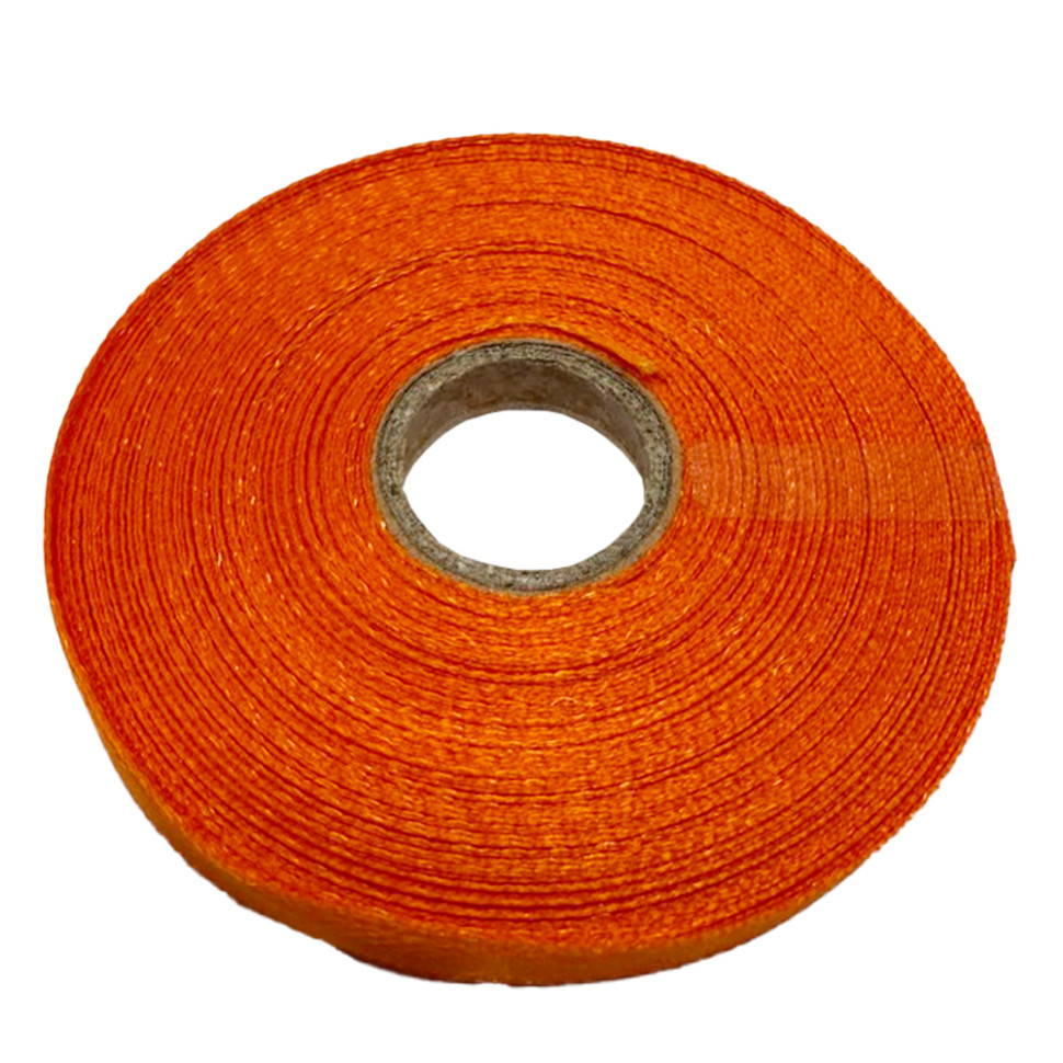 Атласна стрічка для рукоділля АБ-105, 0,6 см x 23 м, помаранчева Вінниця - фото 1