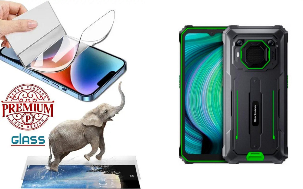 Полиуретановая пленка Blackview BV6200, BV6200 Pro, Premium, толщина 0,2 мм Киев - изображение 1