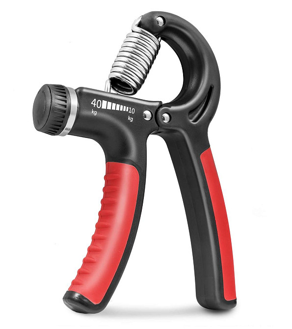Эспандер кистевой регулируемый Hop-Sport 10-40 кг, тренировка силы хвата, укрепление мышц рук и предплечий Киев - изображение 7