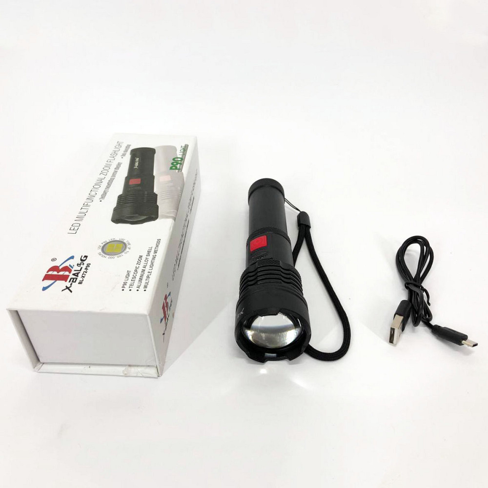 Ліхтар з регулюванням променя, LED ліхтар із зарядкою Переносний ручний потужний XC-58 Львів - фото 12