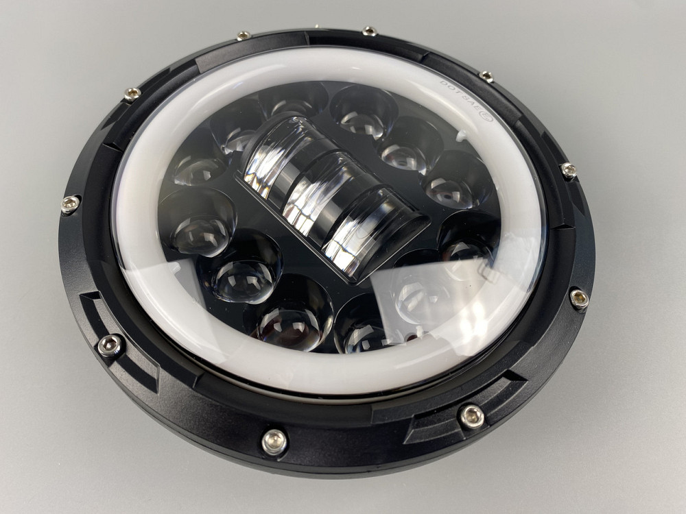 Фара головного світла LED 65 W (ближній + дальні + ходові вогні) 7 дюймів Мукачево - фото 1