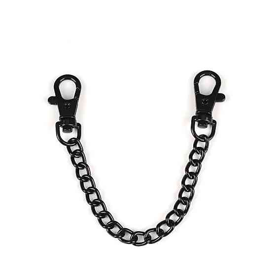 Поножи Liebe Seele Flower Rhythm - Black and Red Leather Flowers Hand Cuffs Sex Aura Киев