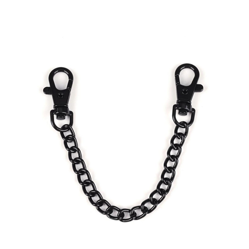 Поножи Liebe Seele Flower Rhythm - Black and Red Leather Flowers Hand Cuffs Sex Aura Киев - изображение 4