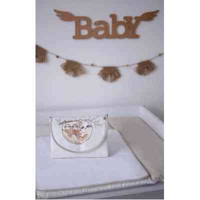 Пеленальный матрасик Верес дорожный Lazy sloth NEW 57х60 см (427.5.1) Винница