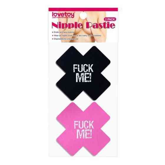 Пестіси - Fuck Me Cross Pattern Nipple Pasties (2 пари) Sex Aura Київ