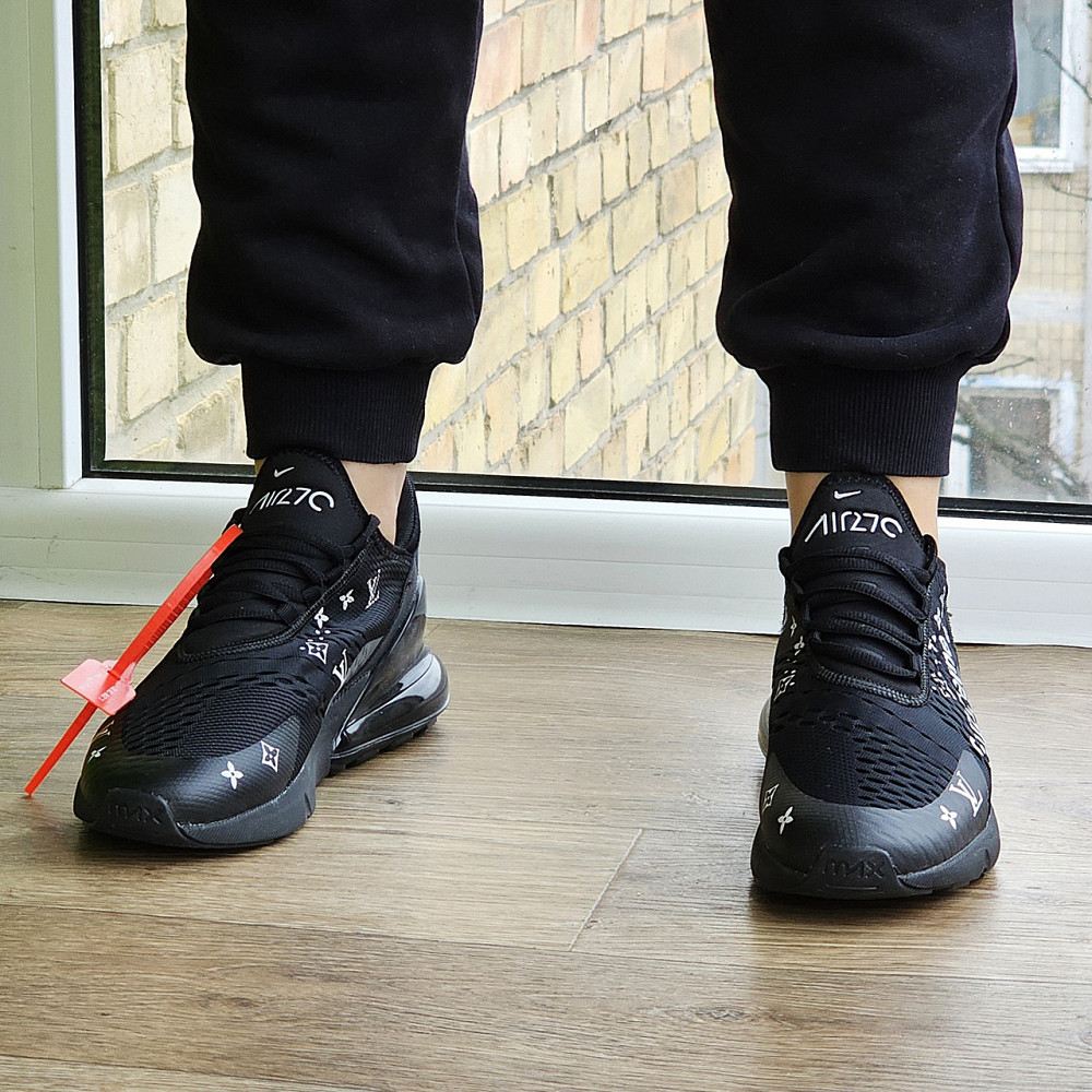 Кросівки Nike 270 Чоловічі Чорні Найк з Амортизацією Ткани: 41,42,43,44,45) — 110 Дніпро - фото 10