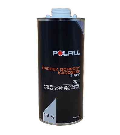 Антигравій під пістолет (баранек) 200 білий 1,8кг Polfill Київ