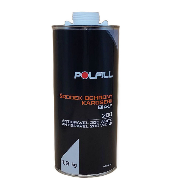 Антигравій під пістолет (баранек) 200 білий 1,8кг Polfill Київ - фото 1