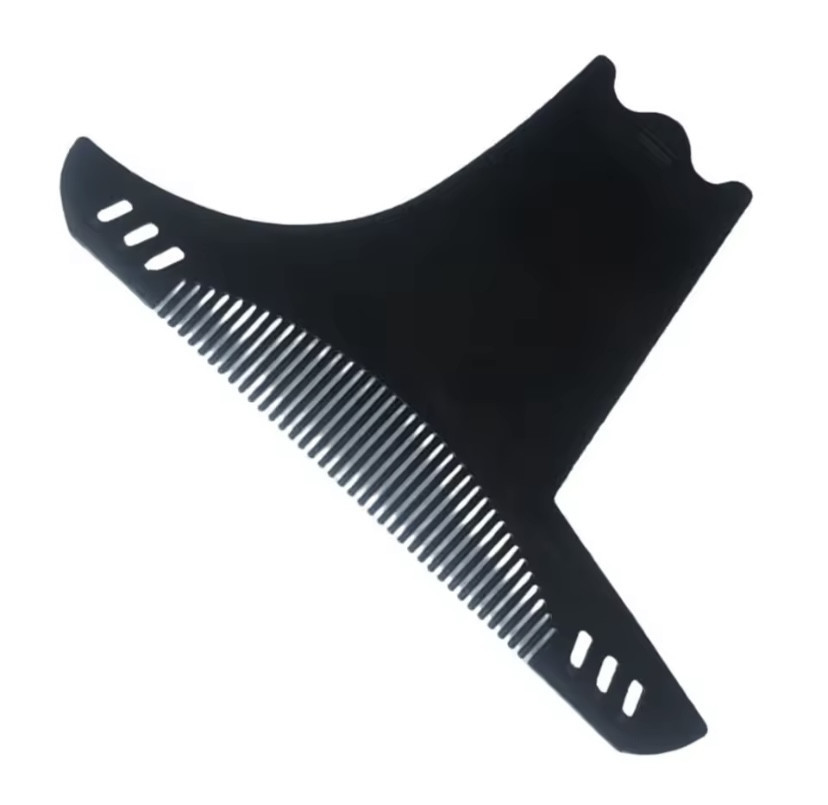 Шаблон для бороды, трафарет для бороды и усов, стайлер, триммер для бороды, чорный Киев - изображение 3