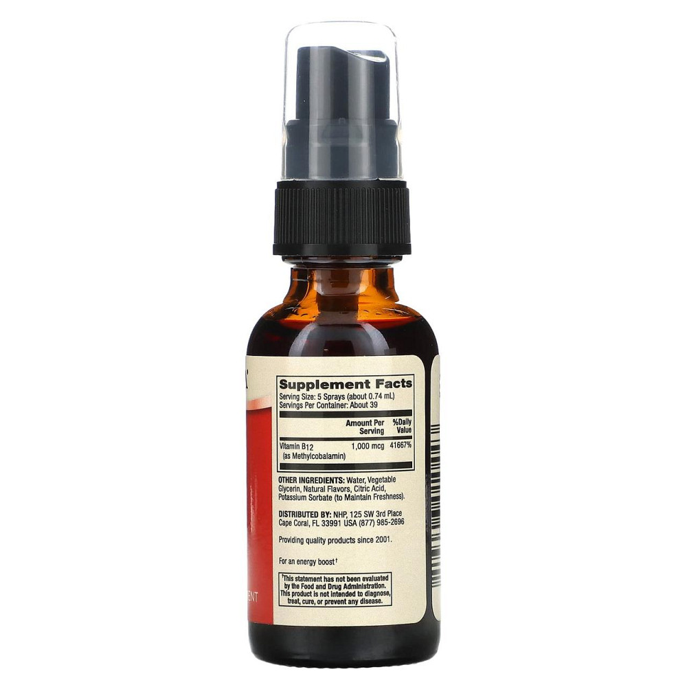 Витамин В-12 Dr. Mercola Vitamin B12 Energy Booster 25 мл ежевика Киев - изображение 2
