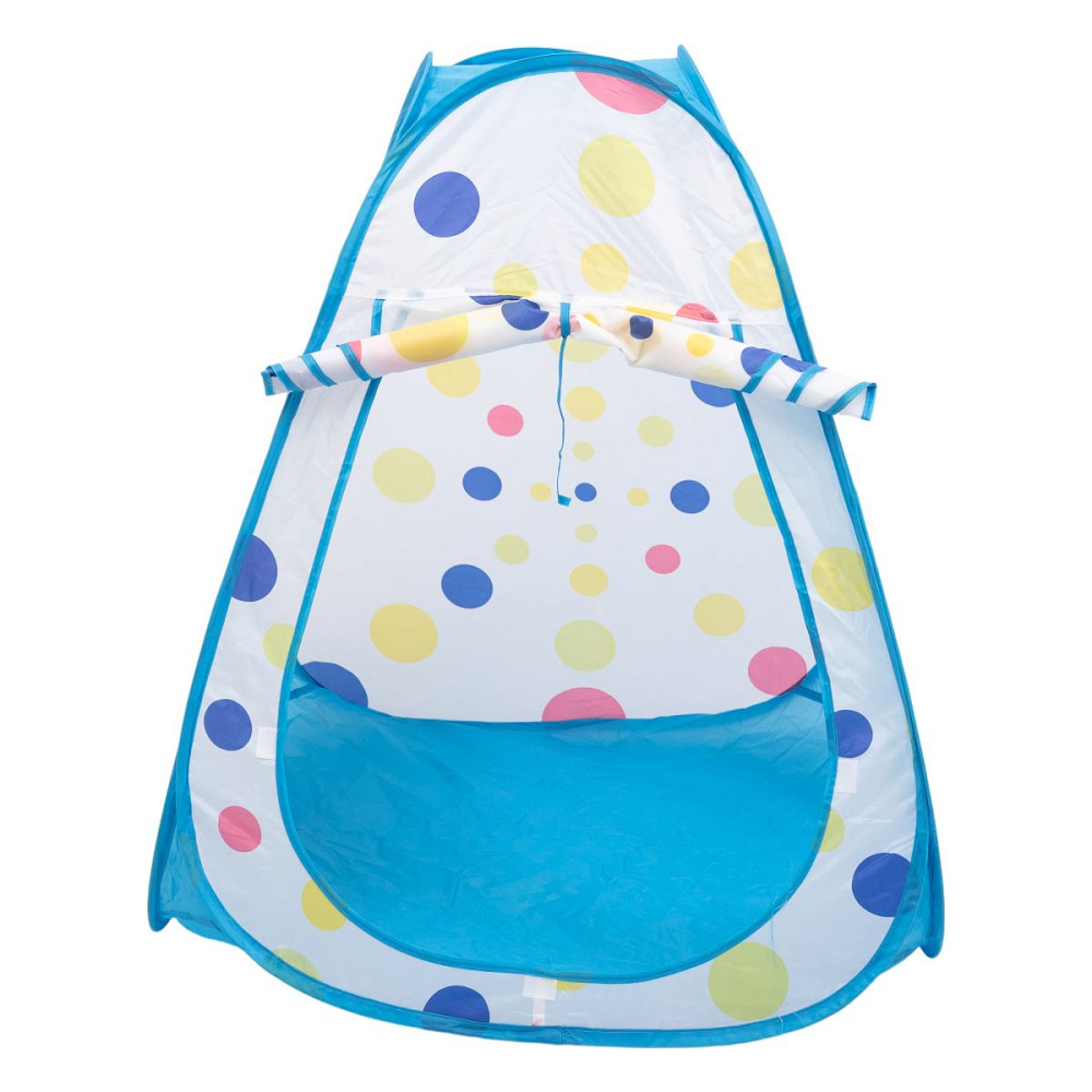 Lugi Намет дитячий 3 в 1 70×70×90 см ігровий намет з тунелем і басейном Блакитна HP-S-4NDBL Коломыя - изображение 4