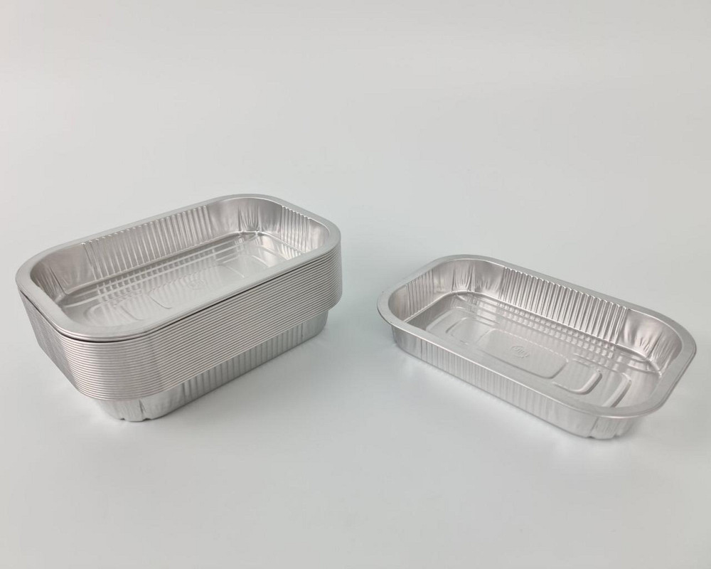 Контейнеры гладкостенные алюминиевые  800мл 273BPG (162шт) (1 пачка) Харьков - изображение 2