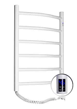 Полотенцесушитель электрический Navin Камелия 480х600 Sensor с таймером, белый 12-007133-4860 Киев