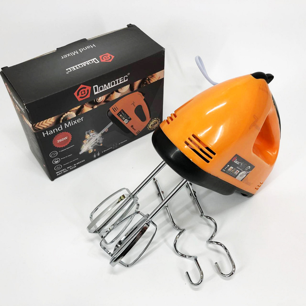 Міксер ручний потужний кухонний DOMOTEC, Міксер для збивання кремів Універсальний ручний BO-21 Львів - фото 3