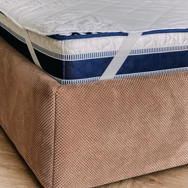 Наматрацник  на резинці , Мікрофібра, Білий, 200/200. Київ - фото 7