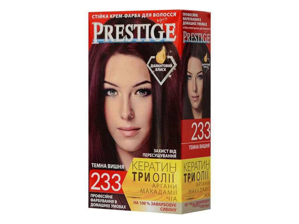 Крем-фарба №233 Темна вишня ТМ PRESTIGE Киев - изображение 1