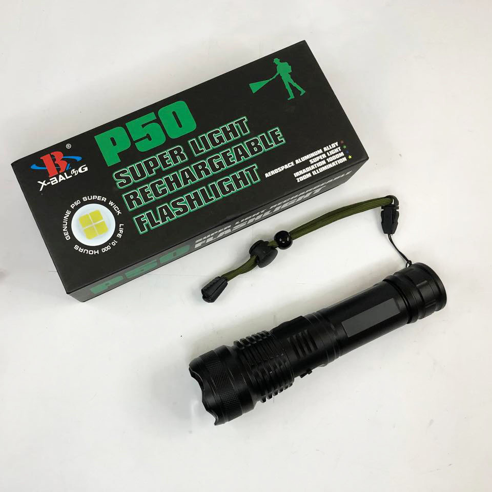 Фонарь для дома с встроенным аккумулятором, Тактический ручной фонарь для зсу Ручной аварийный QU-86 Львов - изображение 2