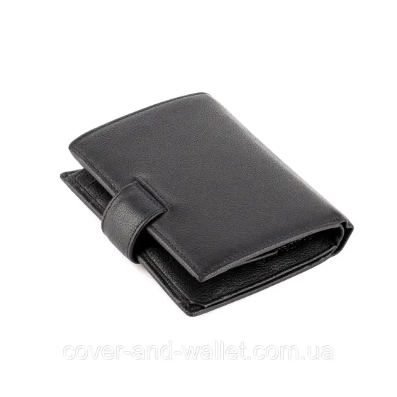 Чоловічий вертикальний гаманець для купюр і кредитних карток Marco Coverna MC B005-894 Київ