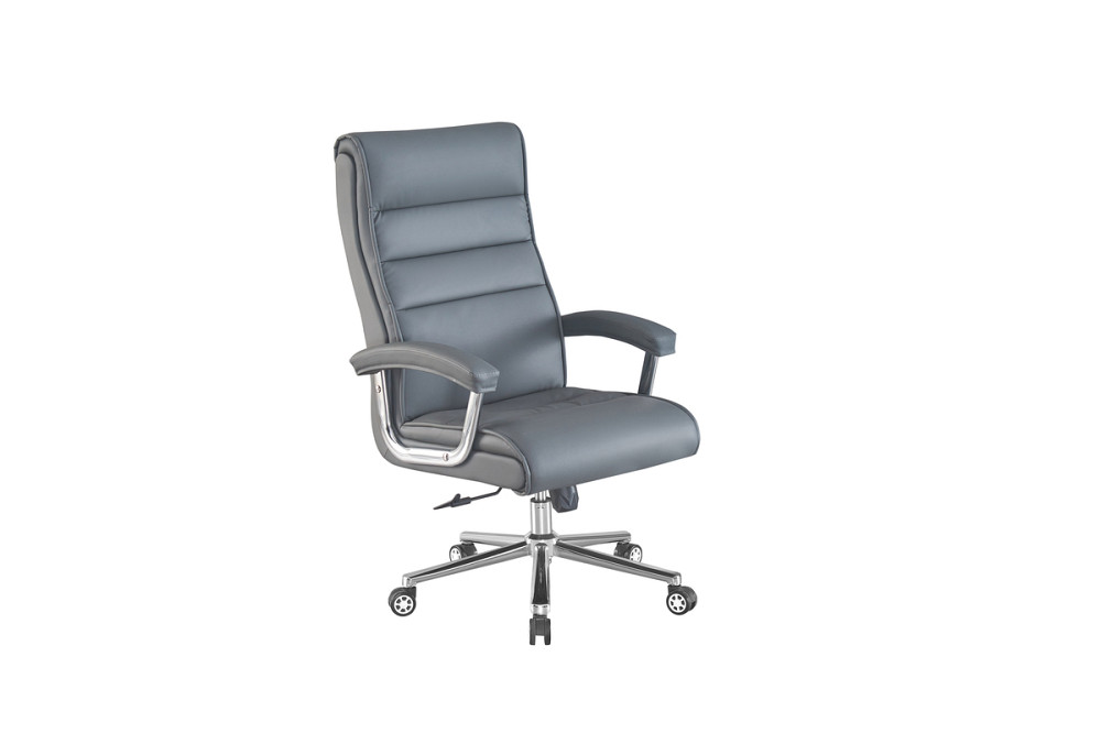 Стілець офісний Паскаль, сірий Киев - изображение 1