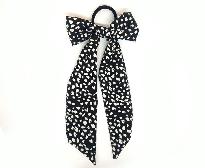 Резинка для волос черно-белый леопард Твилли Киев - изображение 1