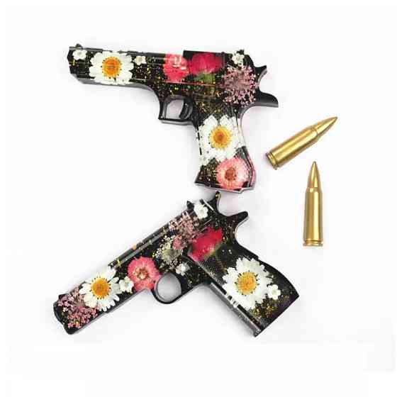 Молд силиконовый Пистолеты и патроны 175 на 120 мм серый Киев