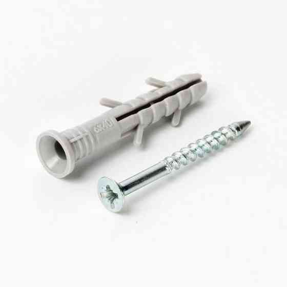 Дюбель-гвоздь швидкого монтажу, грибок 6* 100 (100 шт.) Харків