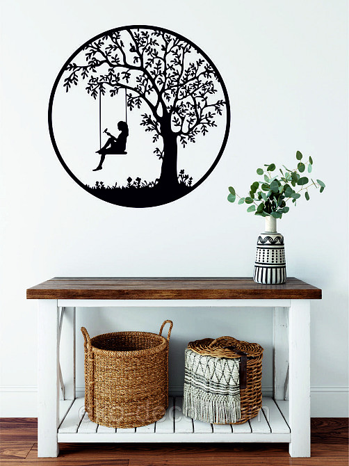 Декоративне настінне Панно «Гойдалка», Декор на стіну Київ - фото 2