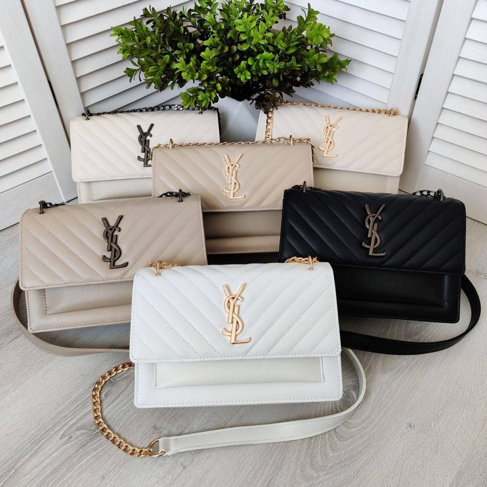 Брендовая женская сумка YSL. Женская сумка маленькая через плечо YSL Киев - изображение 1