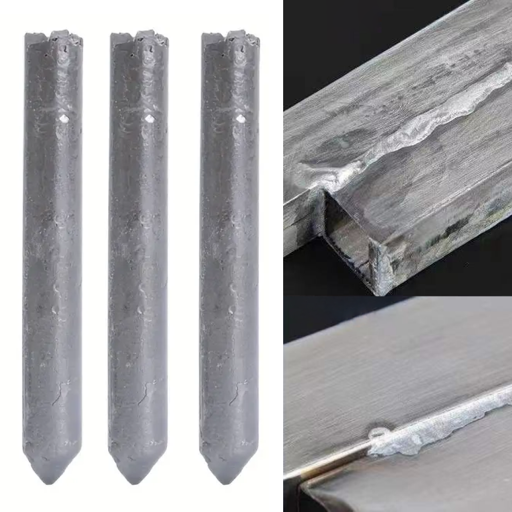 Стрижні для рідкого зварювання 7,7см, 3шт / Набір стрижнів для пайки алюмінію / Рідке зварювання / Зварювальні стрижні Київ - фото 3
