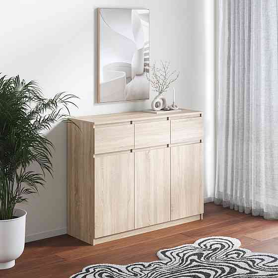 Комод VAYS в спальню, сучасний, без ручок R-33 Дуб Сонома Львів