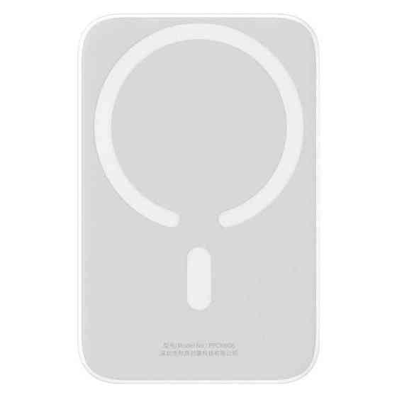 Павербанк 6000 mAh Baseus Mini Air 20W P10059002223-00 быстрая зарядка магнитная беспроводная зарядка power bank повербанк Одесса