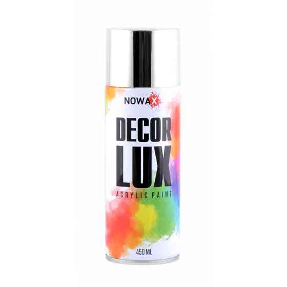 Фарба акрилова Nowax Spray Хром 450мл Львів