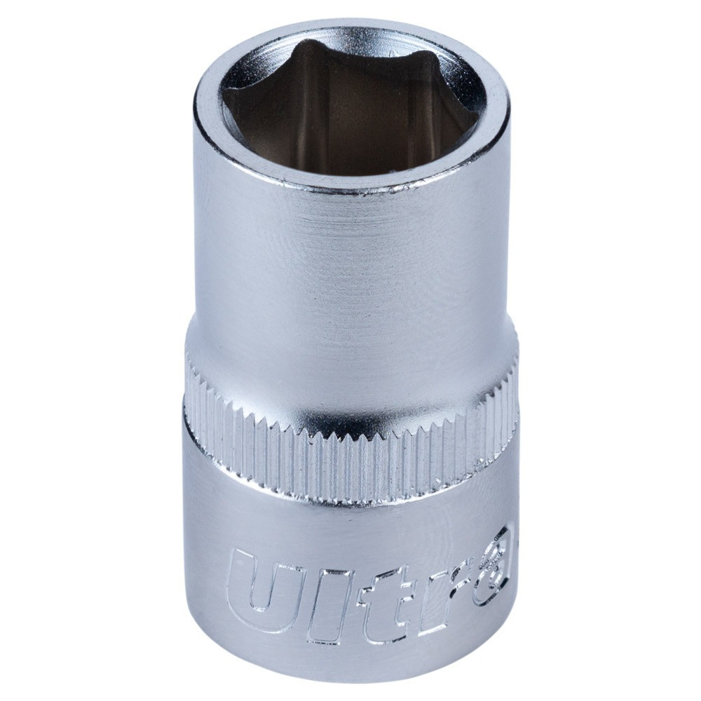 Насадка шестигранна коротка 1/2" 14 мм CrV ULTRA (6070142) Київ - фото 2