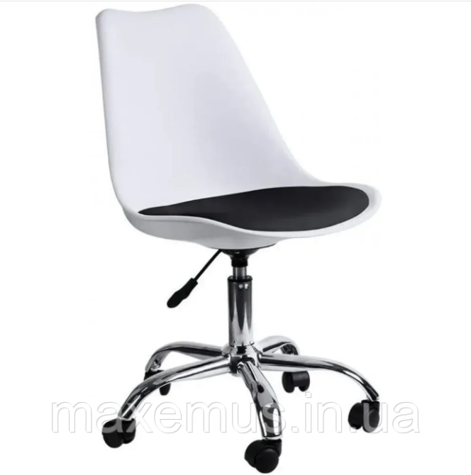 Офисное кресло для работы за компьютером В 4 87 ортопедическое кресло для дома и офиса белое Мостиска - изображение 1