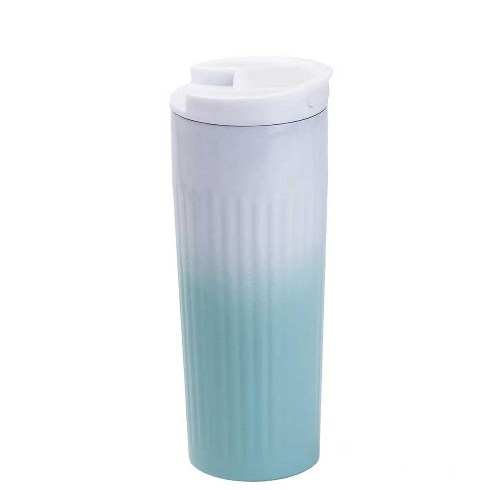 Термос металевий 500 мл термокухоль із нержавіючої сталі до 12 годин Зелений HP154GR Київ - фото 2