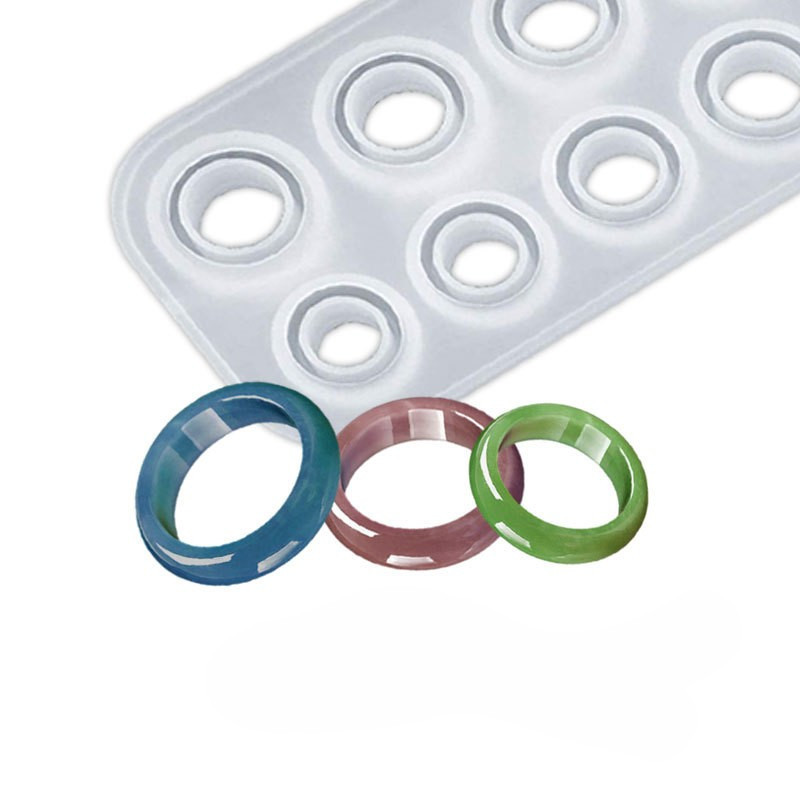 Силиконовая форма для колец 260 на 85 мм серый Киев - изображение 3