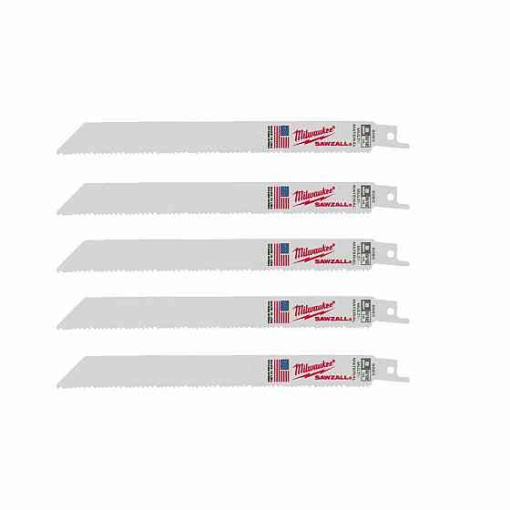 Полотно для шабельних пил THIN KERF MILWAUKEE, 200х3,1/2,1мм, (5шт), (універсальне) Одесса