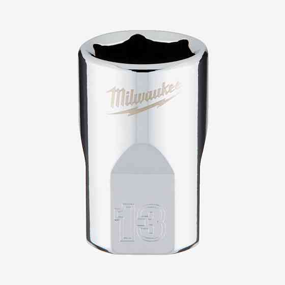 Головка хромована метрична 3/8'' MILWAUKEE, 13мм Одеса