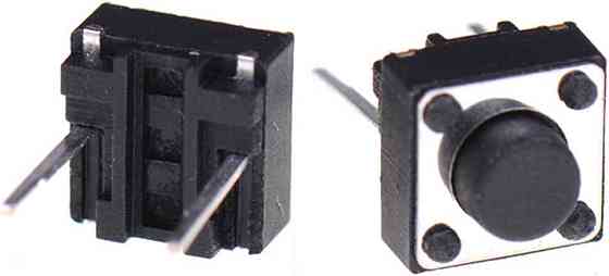 Комплект тактовых кнопок 6x6 мм, 100 шт для проектов Киев