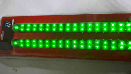 Підсвітка гнучка 3992-40 G 39LEDх40см зелена (пара) Вінниця