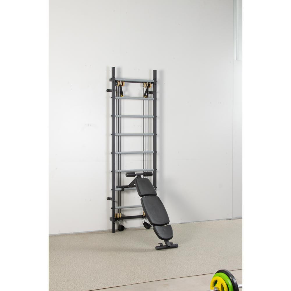 Шведська стінка з еспандерами CrossFullPro спортивна для дітей та дорослих посилена металева для сім'ї Кам'янське - фото 10