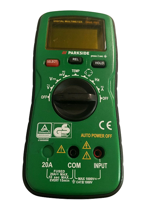 Цифровий мультиметр Parkside MOD PDM 300 C3 Луцьк - фото 1