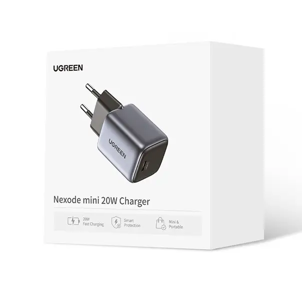 Мережевий зарядний пристрій UGREEN CD318 Nexode mini 20W Charger EU (UGR-90664) Київ - фото 7