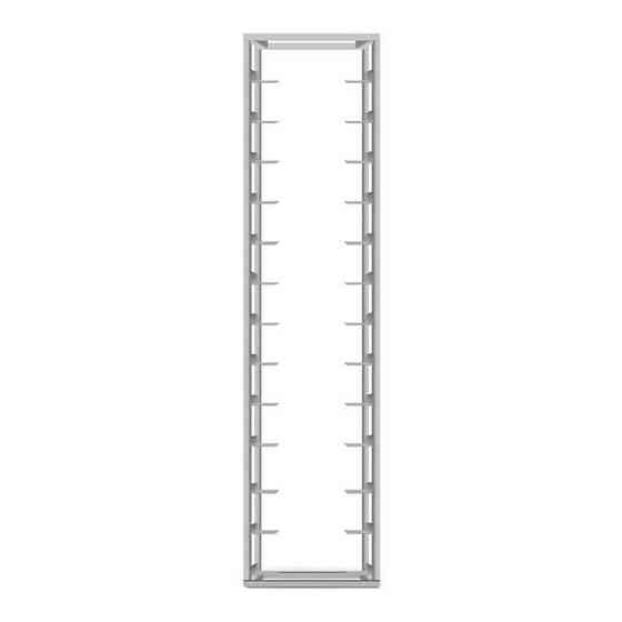 Стойка Deye 3U-HRACK 19 дюймов под 12 батарей BOS-G+1 место под блок управления Киев