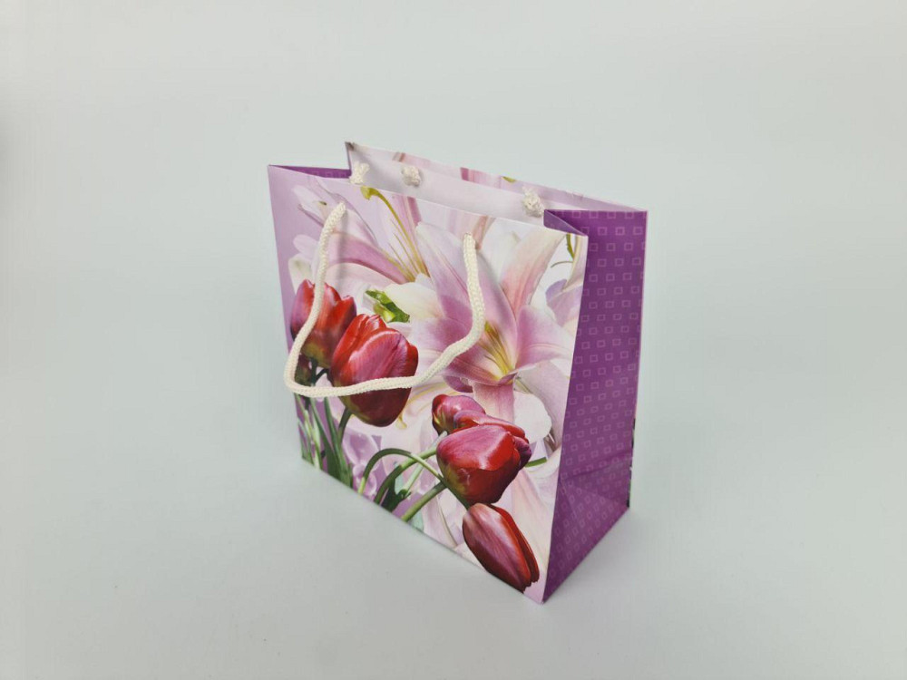 Пакет подарунковий під чашку 16/16/8 (артЧ-192) (12 шт.) Харків - фото 3