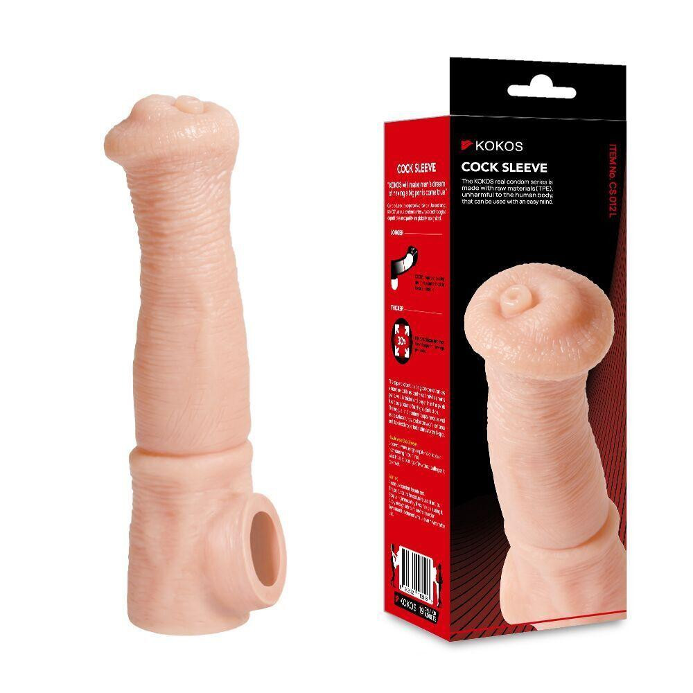 Насадка на член Kokos Cock Sleeve CS 012 L (м'яте паковання!!!) Sex Aura Київ - фото 4