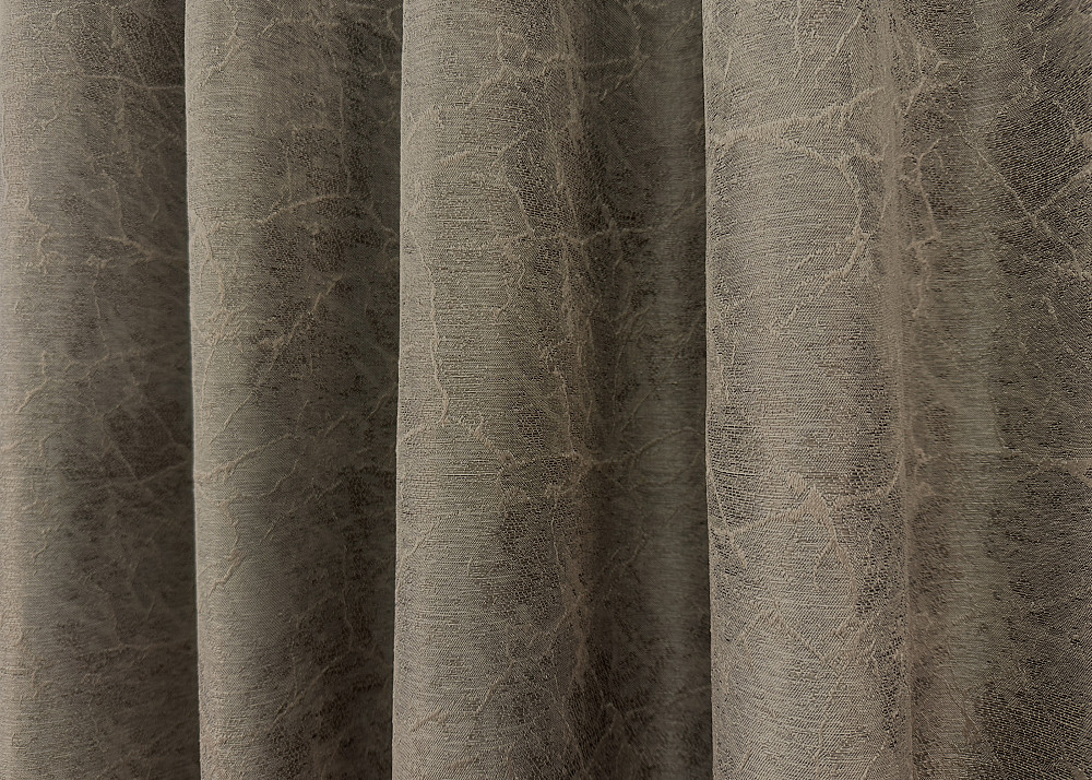 Комплект коротких штор VR-Textil Жакард Viva Marmo № 1782ш Какао 130х170 см 2 шт (35-0370) Київ - фото 7